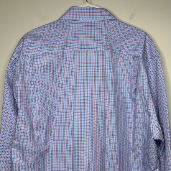 Jos. A. Bank Executive Collection Button Down Shirt Size 15.5 x 33 Tailored Fit - Picture 7 of 8